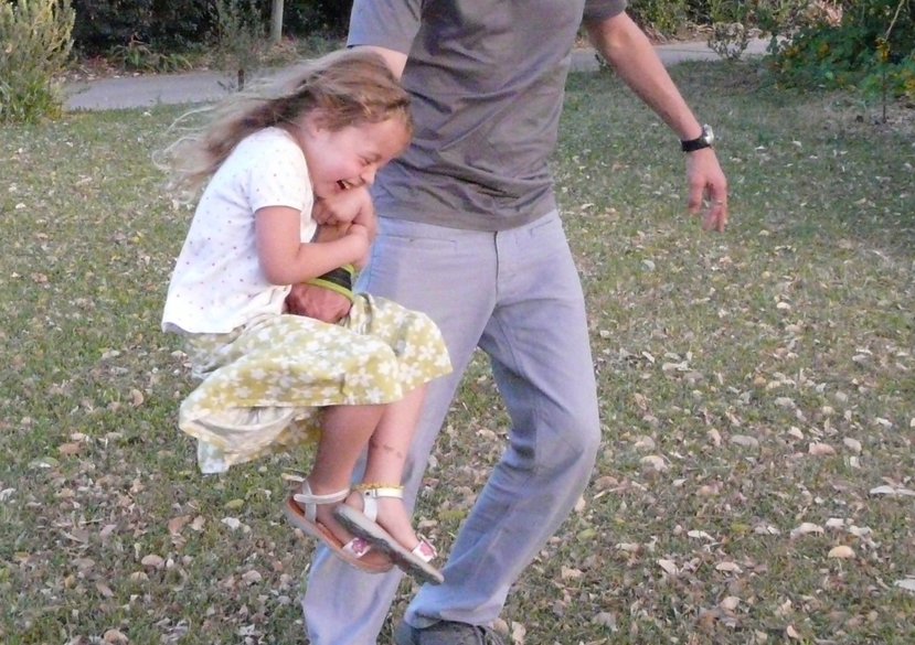 ‘Swing arm’ play object in action