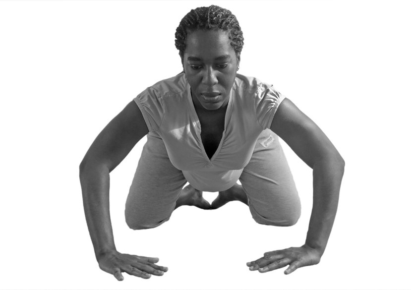 Tracy preparing for birth