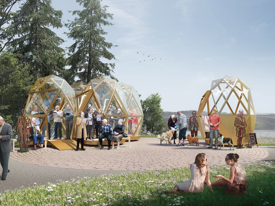 An image of Our Future Foyle design by Helen Hamlyn Centre for Design