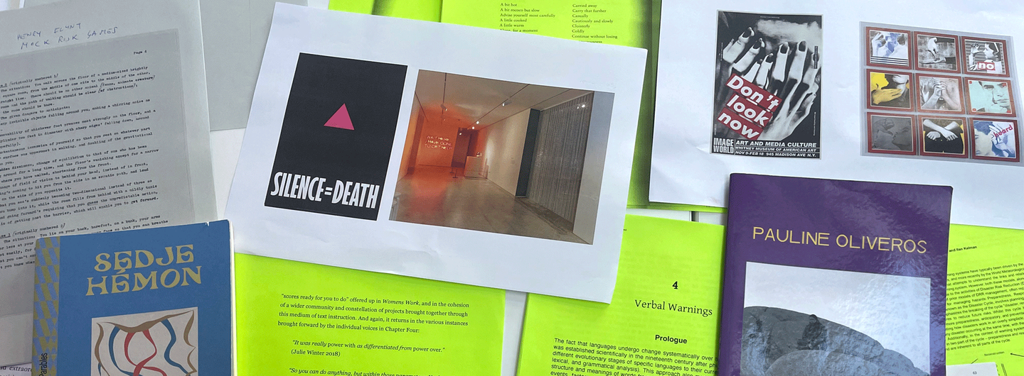 Documentation of workshop materials